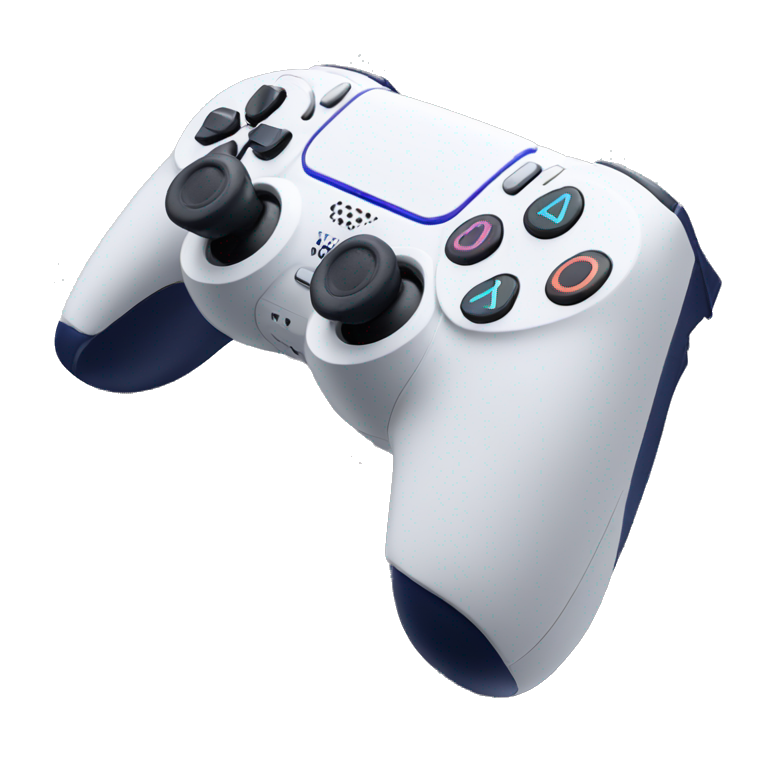 Playstation 5 with dualsense controller  emoji