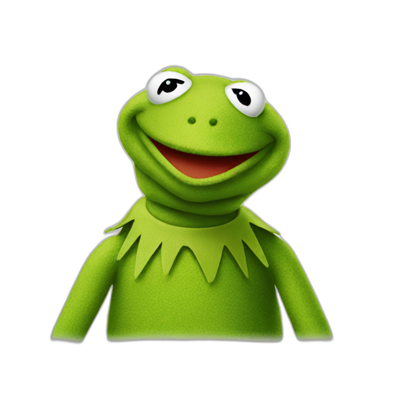 Kermit the frog emoji