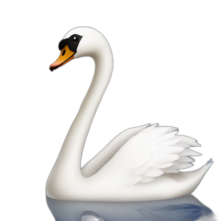 swan says hi emoji