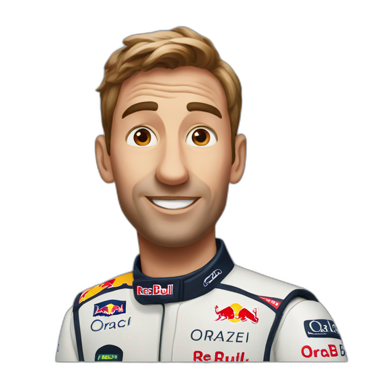 Oracle Red Bull racing emoji