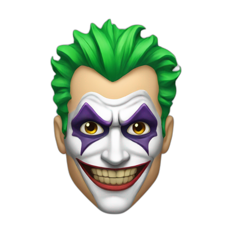 Batman joker emoji