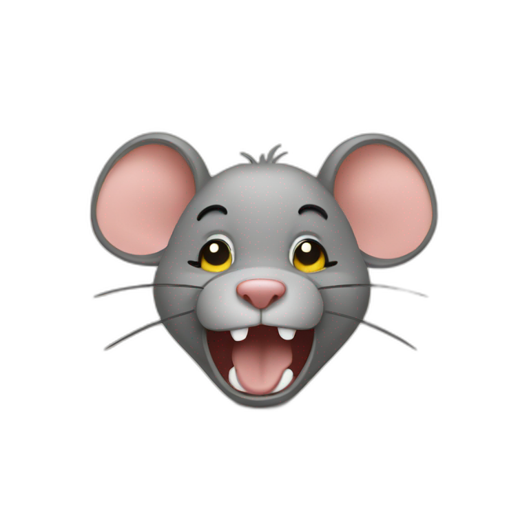sarcastic mouse emoji