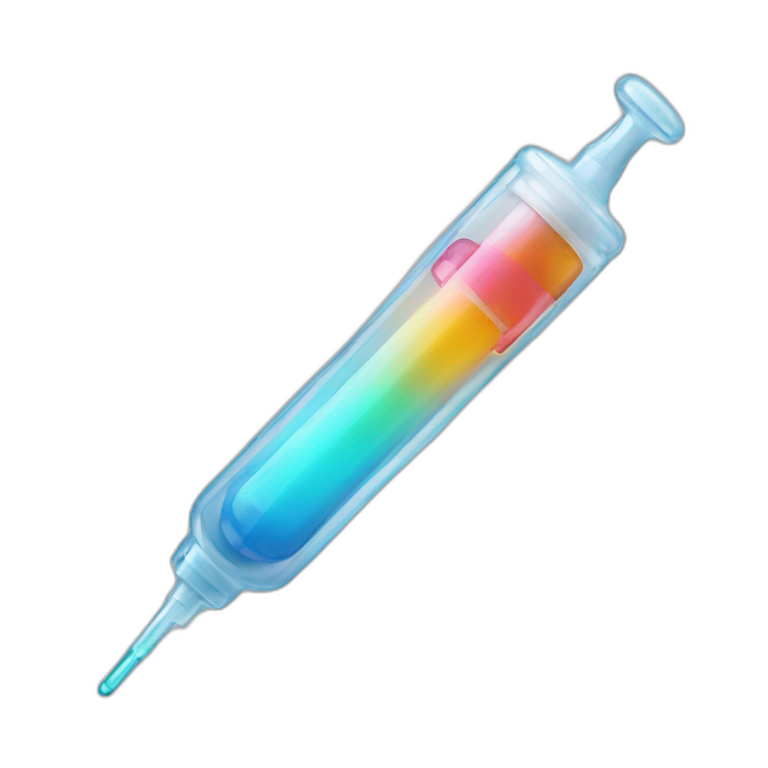 trans syringe emoji