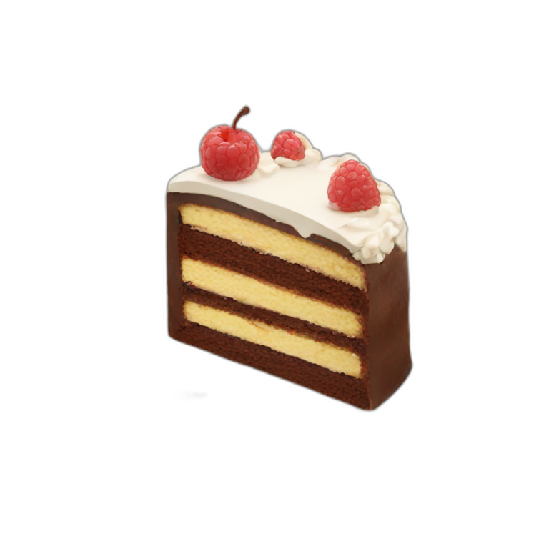 eating cake emoji