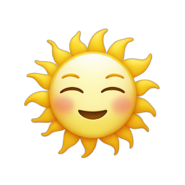 Sun sun emoji
