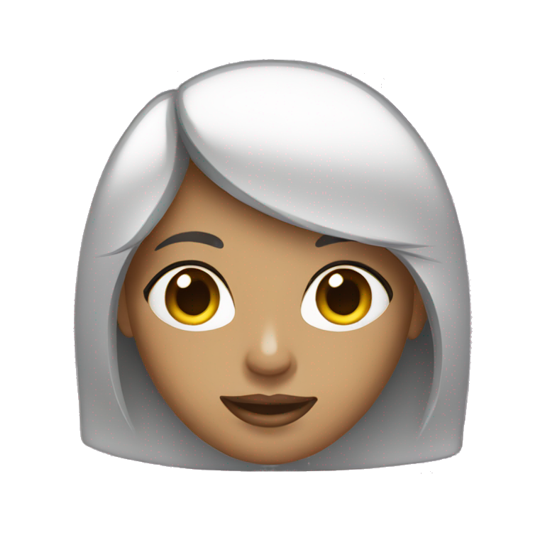 Ordinateur femme emoji