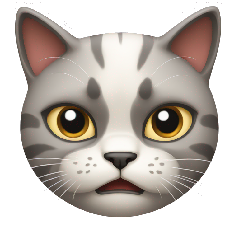 Angry cat emoji