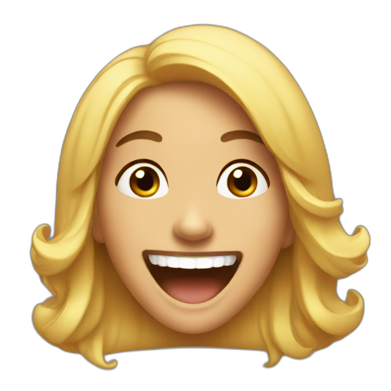 teresa laughing emoji