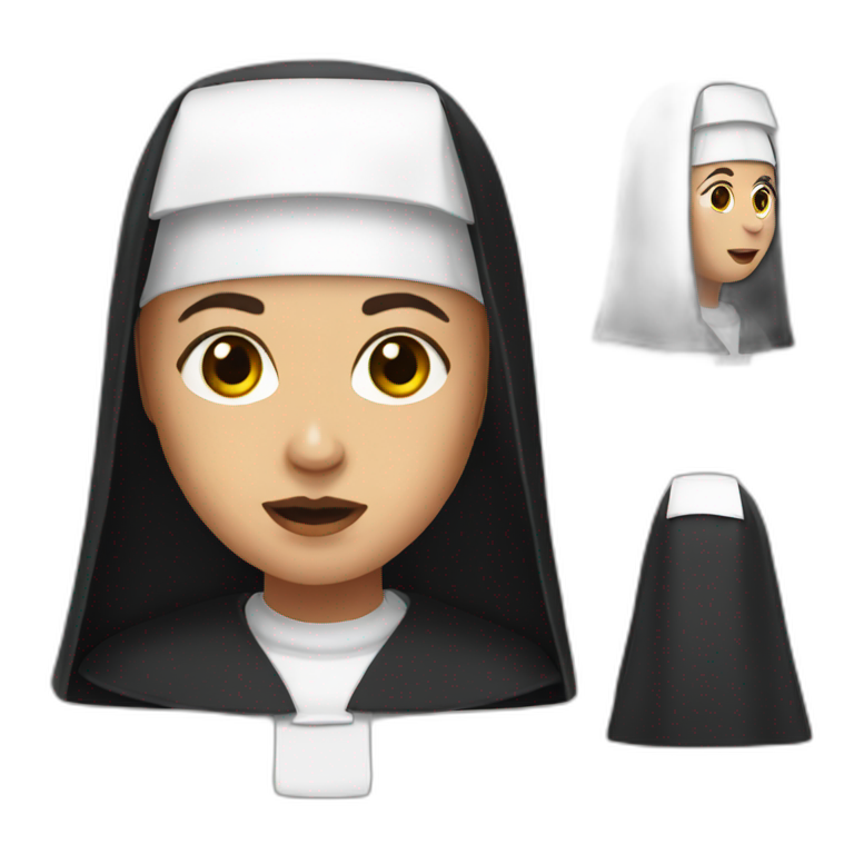 The Nun emoji