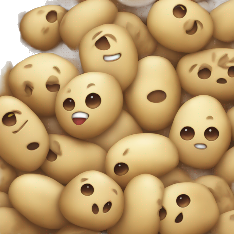 Cute gaming potato emoji