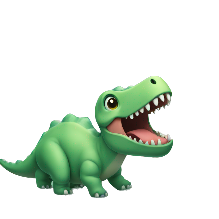 dinosaur on the sea emoji