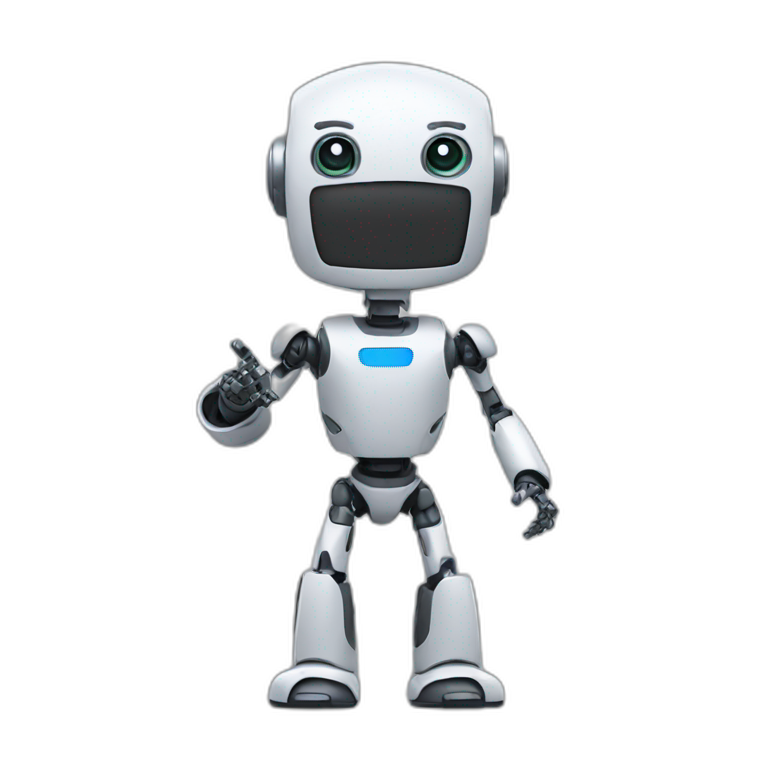 a robot teacher emoji