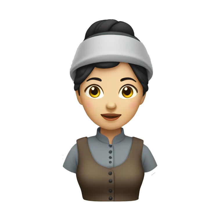 asian amish woman emoji