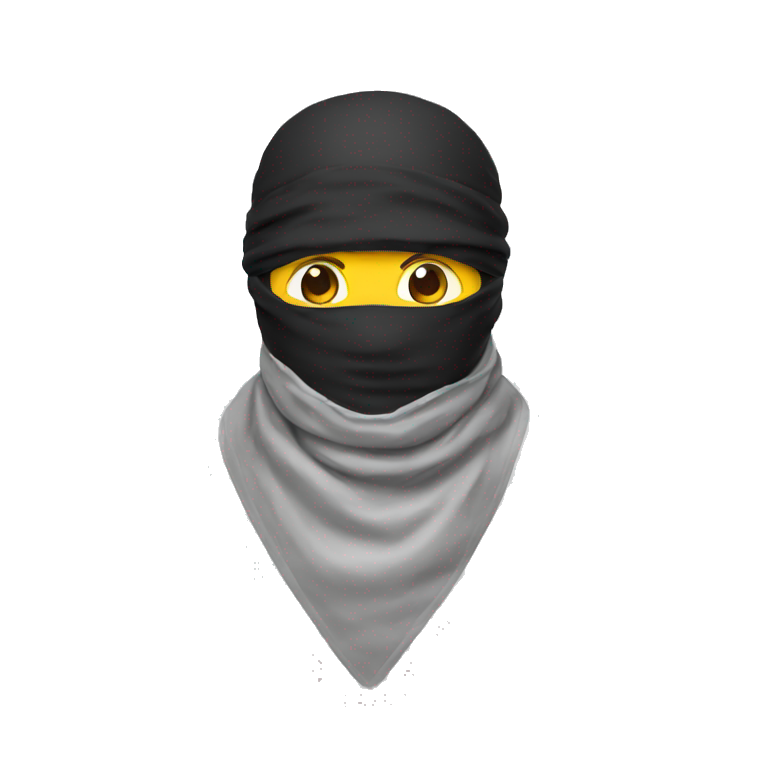 ninja bandana object emoji