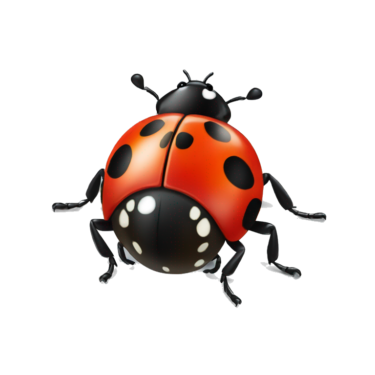 Ladybug with camera emoji