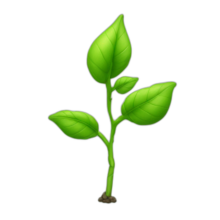 Plant bud emoji