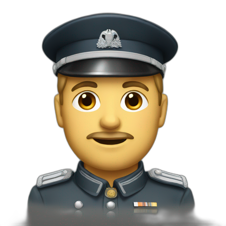 German officer emoji