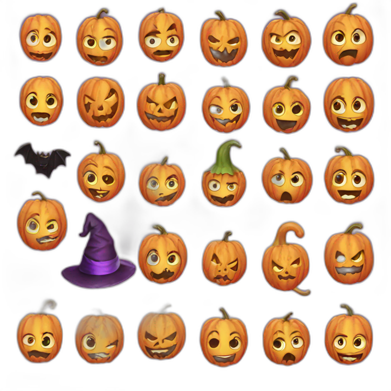 Halloween emoji