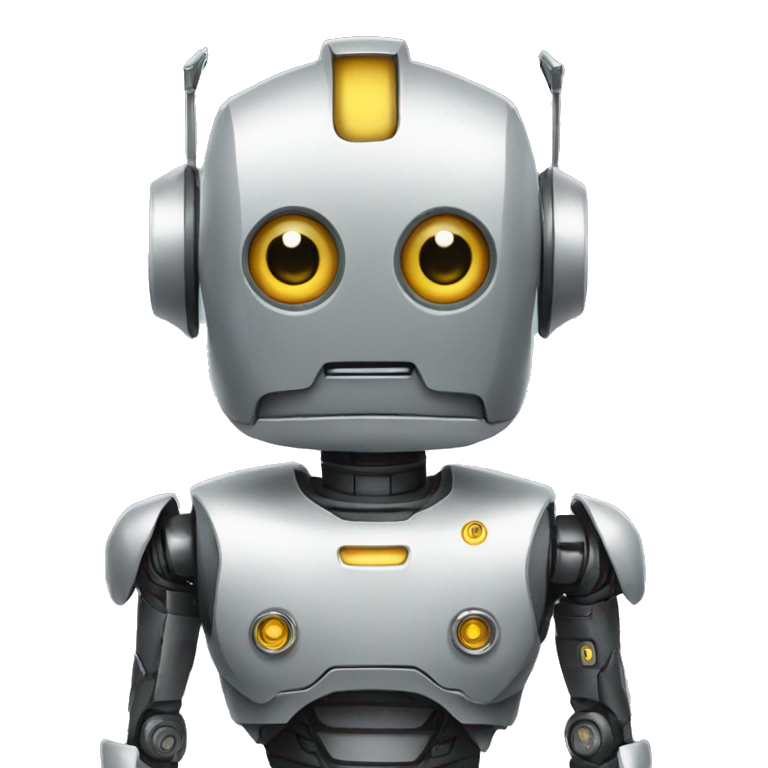 Robot con traje  emoji