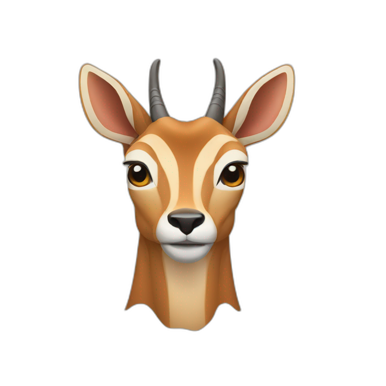 impala animal emoji