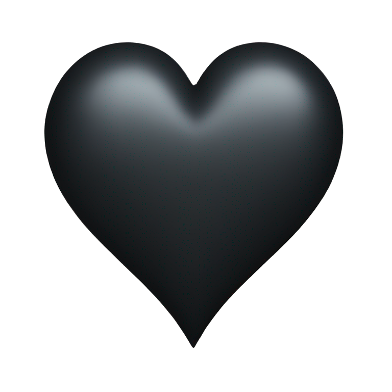 Black Heart  emoji
