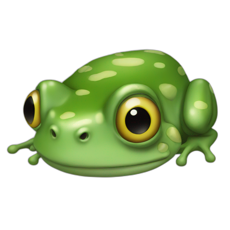 A Frog  emoji