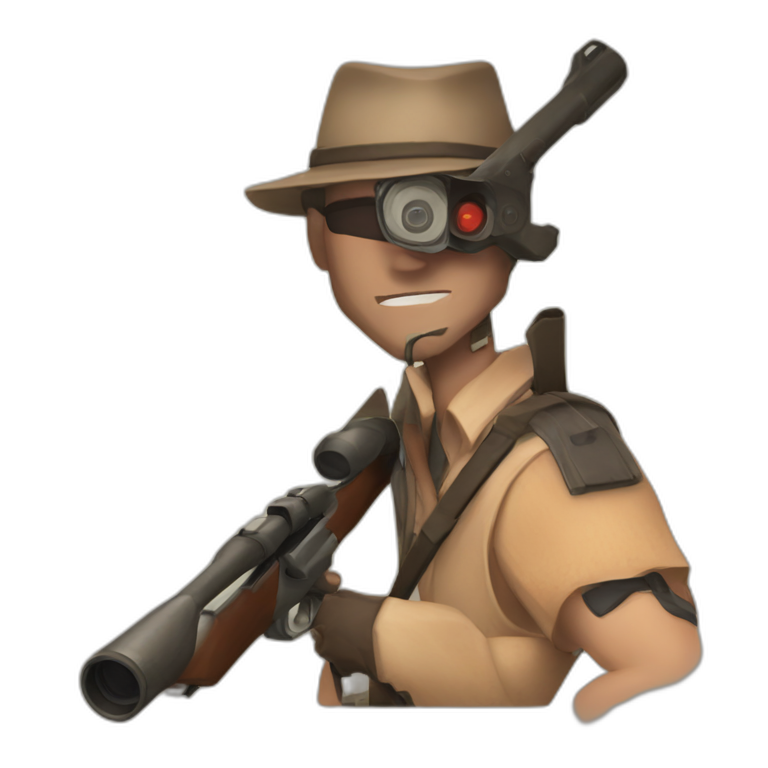 Team Fortress 2 sniper emoji