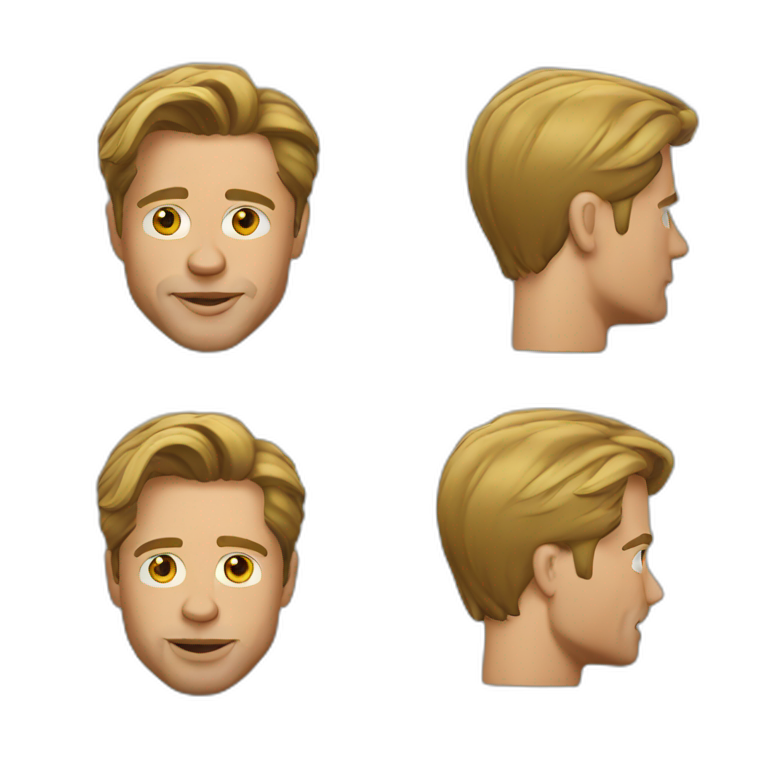 Brad pitt emoji