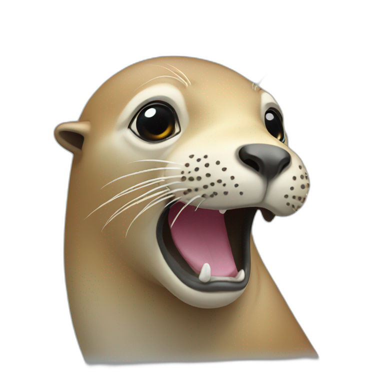 Sea lion emoji