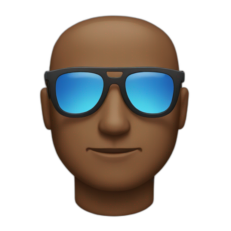 Man wearing sunglasses  emoji