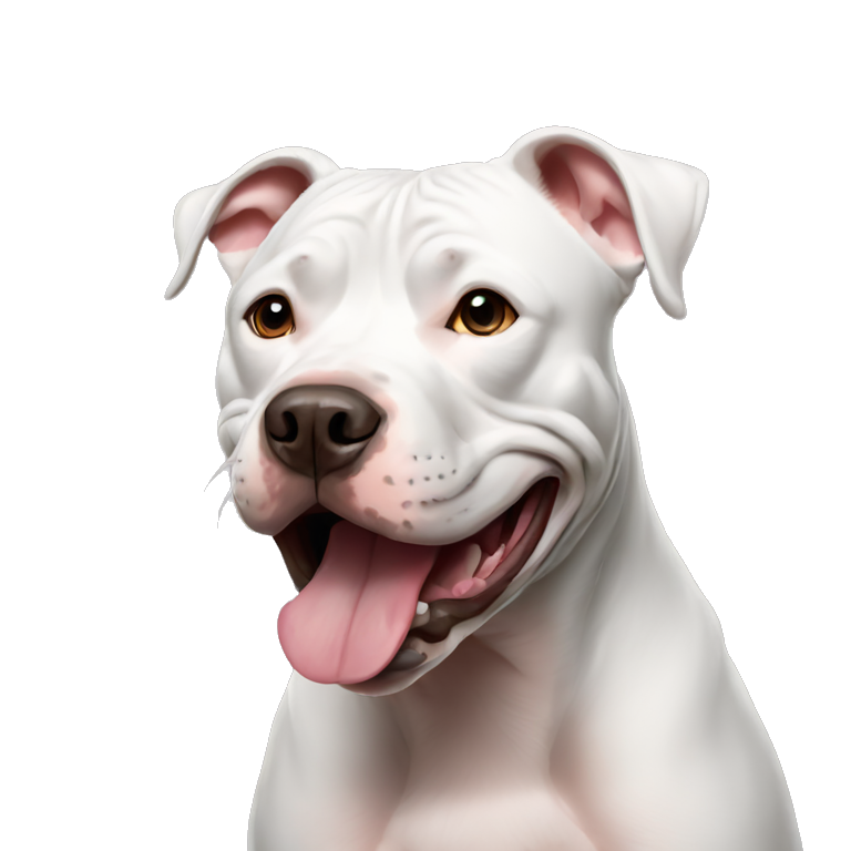 pitbull dog emoji