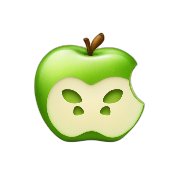 apple logo png emoji