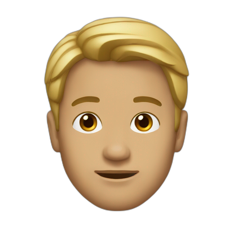 Jérôme Anthony in the style of apple emoji