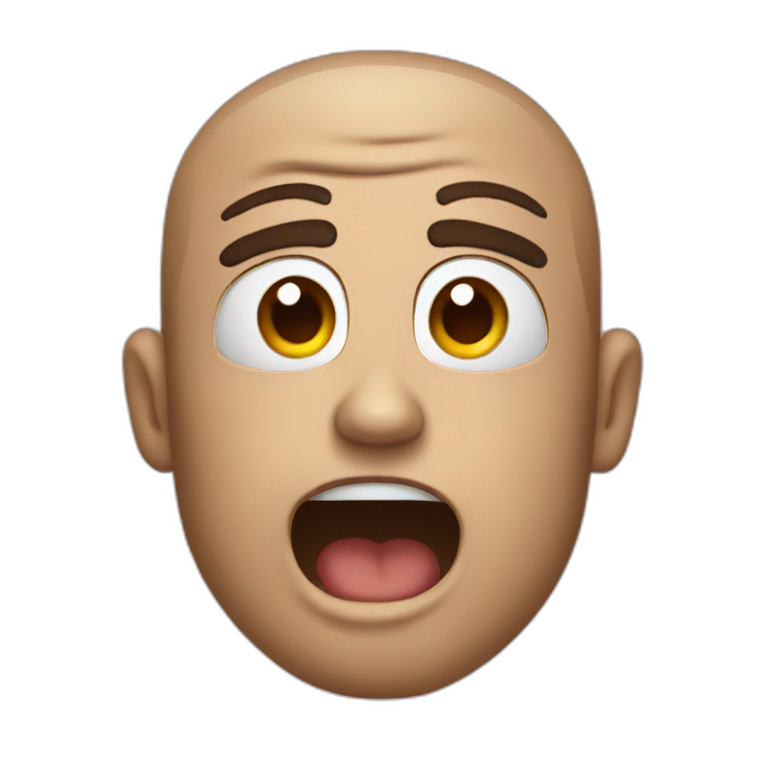 What did you say?face emoji emoji