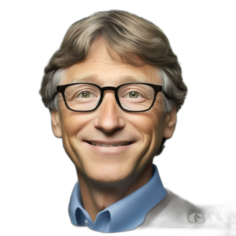 Dollar Bill Gates emoji