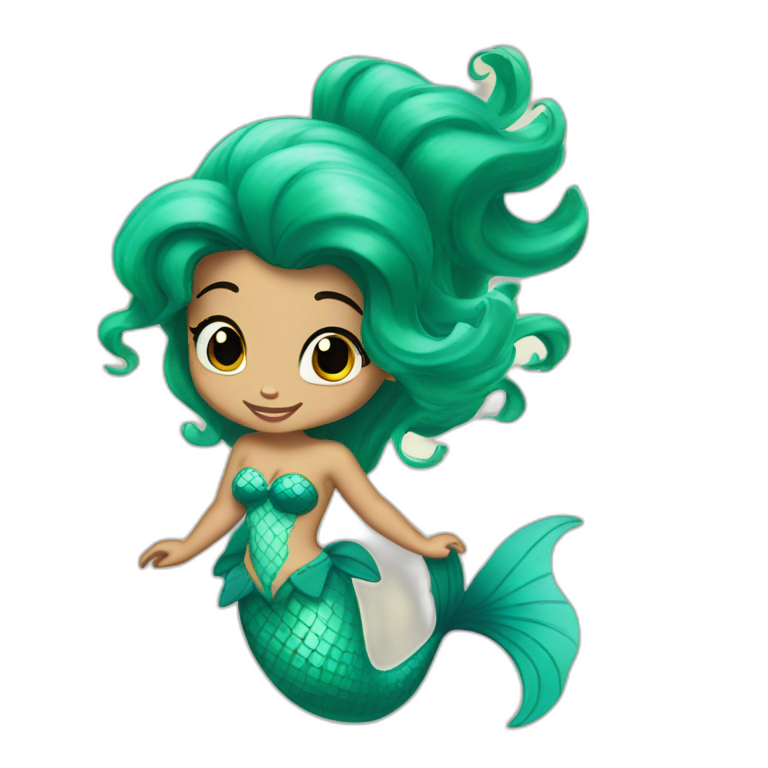 ariel the little mermaid emoji