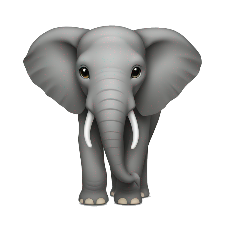 minimalistic Elephant emoji
