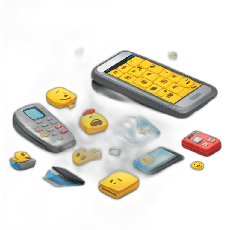 Mobile-phone-sales emoji