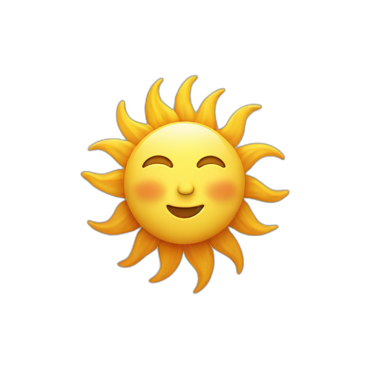 sun and moon emoji