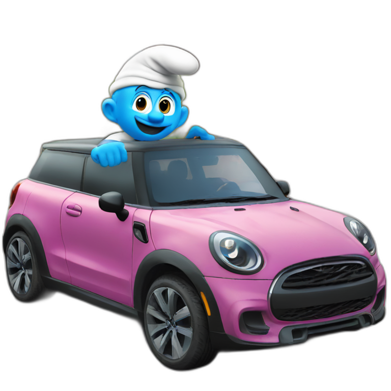 smurf car play at ps5 emoji