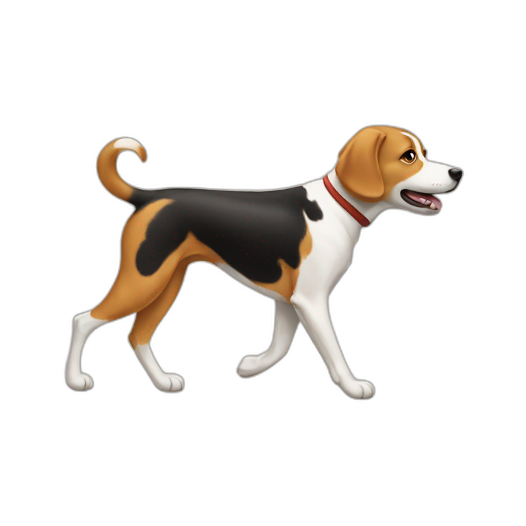 walking dog emoji