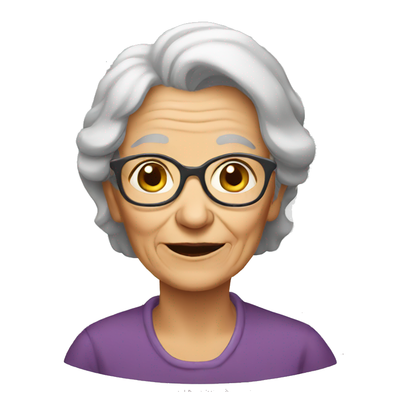 Old Woman emoji