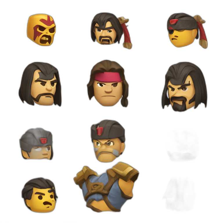 Clash of clan emoji