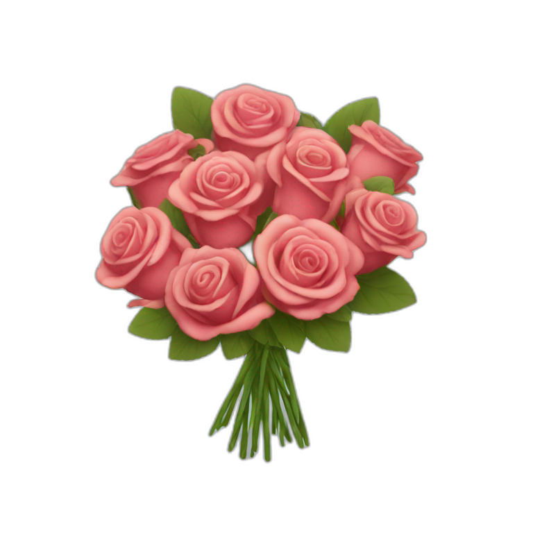 rose bouquet  emoji