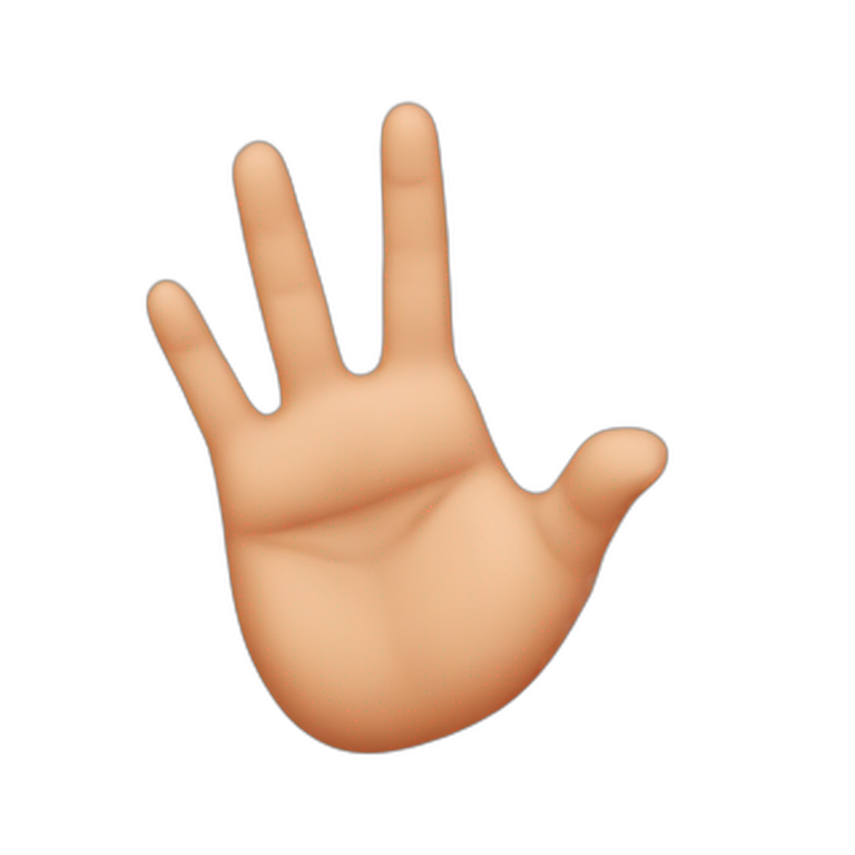 fingers forming a heart emoji