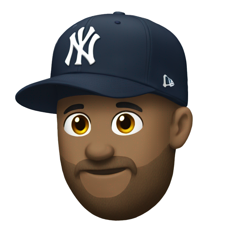 yankees fitted cap emoji