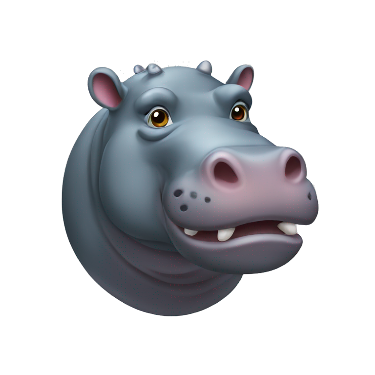 hippo simbol emoji
