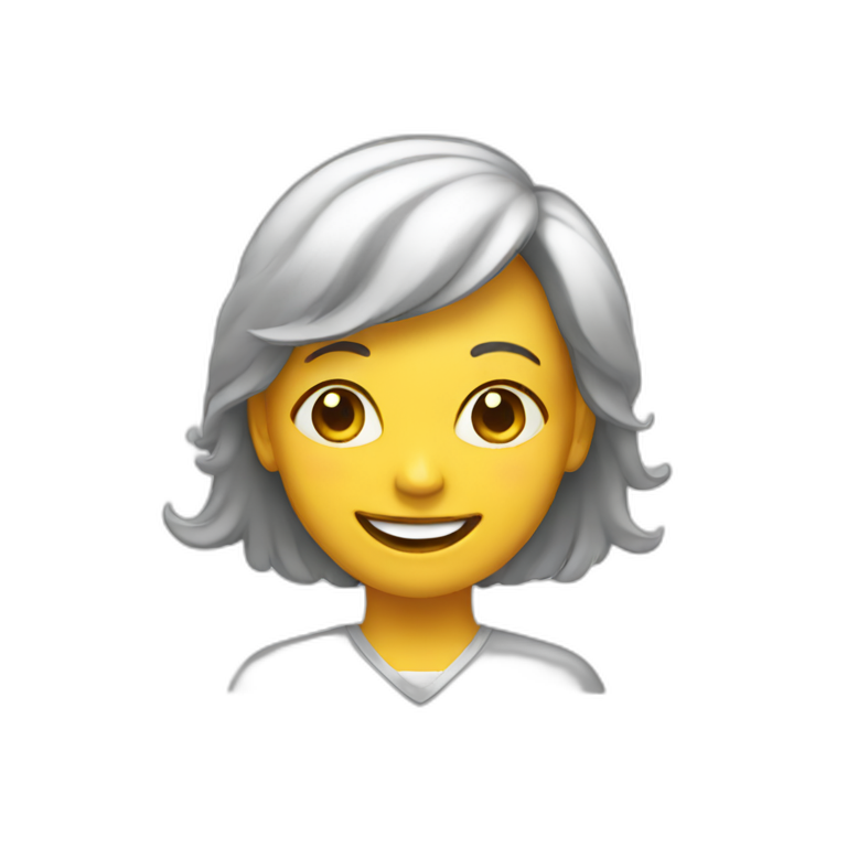 woman feeling good emoji