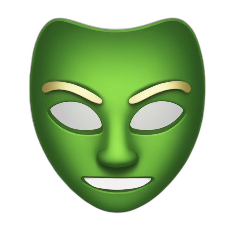 the mask emoji