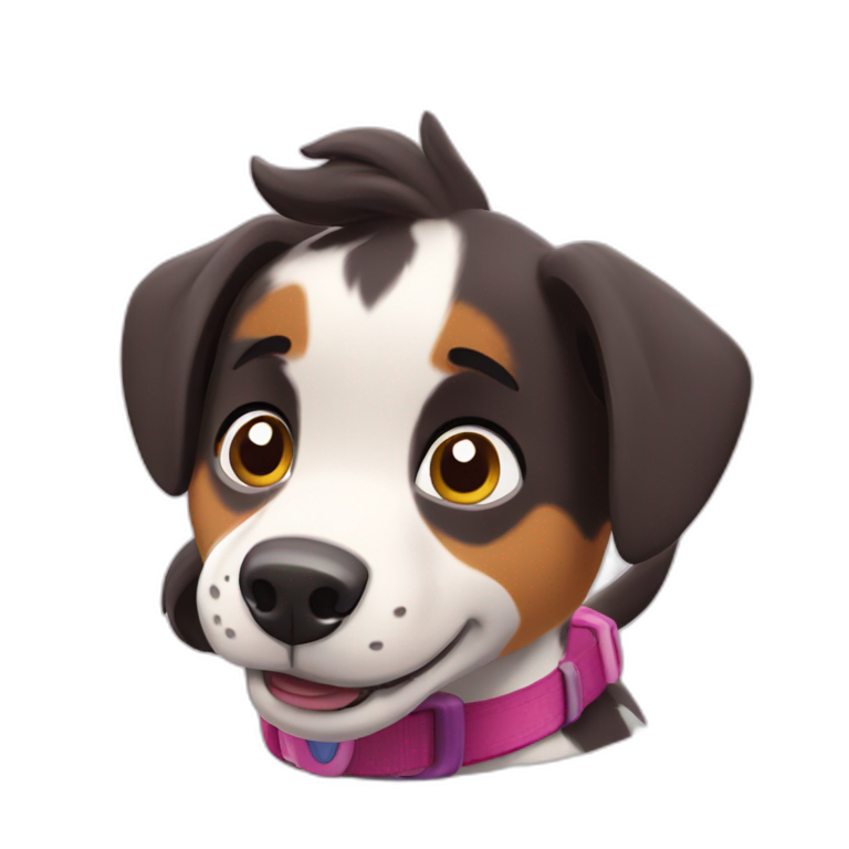 Skye from paw patrol emoji